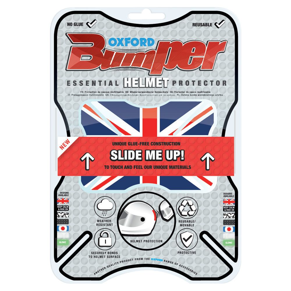 Oxford Oxford Union Jack Helmet Bumper